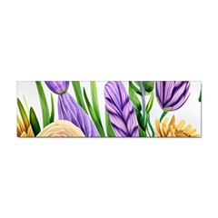 Classy Watercolor Flowers Sticker (bumper) by GardenOfOphir