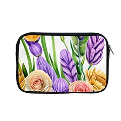 Classy Watercolor Flowers Apple Macbook Pro 13  Zipper Case by GardenOfOphir