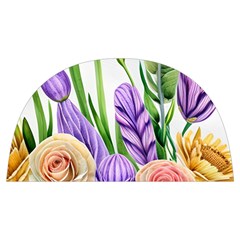 Classy Watercolor Flowers Anti Scalding Pot Cap