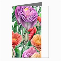 Captivating Watercolor Flowers Greeting Cards (pkg Of 8) by GardenOfOphir