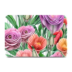 Captivating Watercolor Flowers Plate Mats by GardenOfOphir