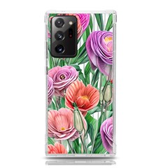 Captivating Watercolor Flowers Samsung Galaxy Note 20 Ultra Tpu Uv Case by GardenOfOphir