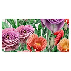 Captivating Watercolor Flowers Banner And Sign 6  X 3  by GardenOfOphir