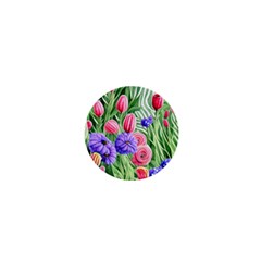 Exquisite Watercolor Flowers 1  Mini Magnets by GardenOfOphir