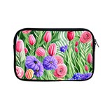 Exquisite watercolor flowers Apple MacBook Pro 13  Zipper Case Front