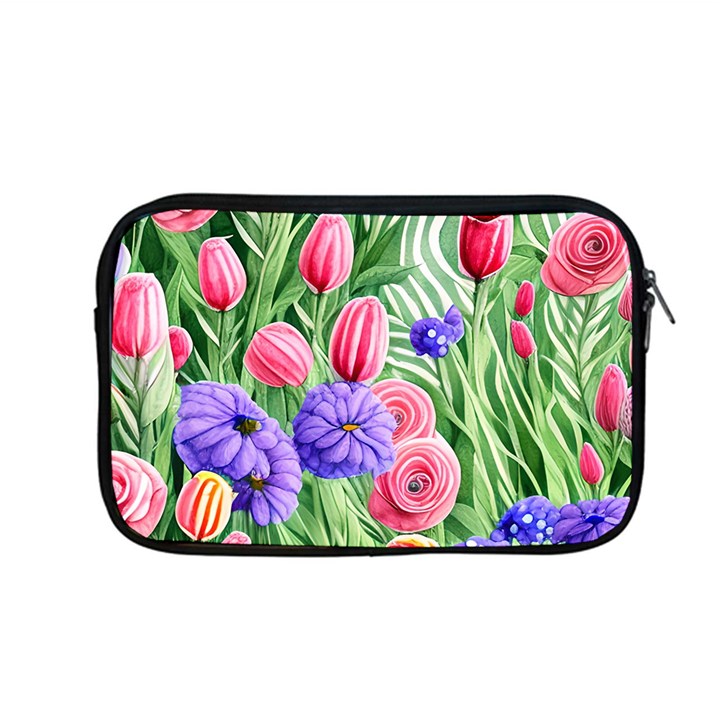 Exquisite watercolor flowers Apple MacBook Pro 13  Zipper Case