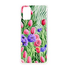 Exquisite Watercolor Flowers Samsung Galaxy S20plus 6 7 Inch Tpu Uv Case by GardenOfOphir