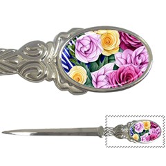 Cherished Watercolor Flowers Letter Opener by GardenOfOphir