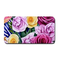 Cherished Watercolor Flowers Medium Bar Mat by GardenOfOphir