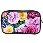 Cherished Watercolor Flowers Toiletries Bag (One Side) Front