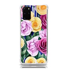 Cherished Watercolor Flowers Samsung Galaxy S20plus 6 7 Inch Tpu Uv Case by GardenOfOphir