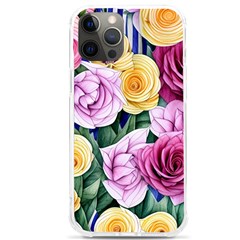 Cherished Watercolor Flowers Iphone 12 Pro Max Tpu Uv Print Case by GardenOfOphir