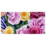 Cherished Watercolor Flowers Banner and Sign 8  x 4  Front