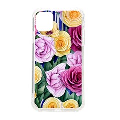 Cherished Watercolor Flowers Iphone 11 Tpu Uv Print Case by GardenOfOphir