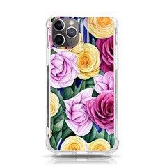 Cherished Watercolor Flowers Iphone 11 Pro 5 8 Inch Tpu Uv Print Case by GardenOfOphir