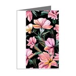 Charming Watercolor Flowers Mini Greeting Cards (Pkg of 8) Right