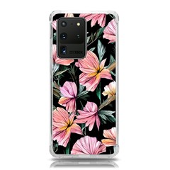 Charming Watercolor Flowers Samsung Galaxy S20 Ultra 6 9 Inch Tpu Uv Case by GardenOfOphir