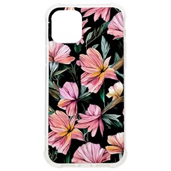 Charming Watercolor Flowers Iphone 12/12 Pro Tpu Uv Print Case