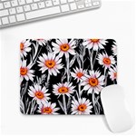 Dazzling watercolor flowers Small Mousepad Front