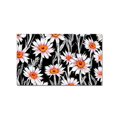 Dazzling watercolor flowers Sticker (Rectangular)