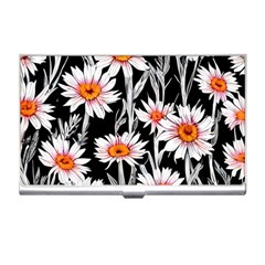 Dazzling watercolor flowers Business Card Holder