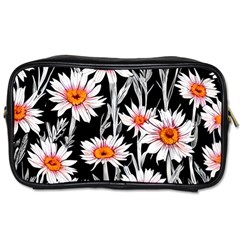 Dazzling Watercolor Flowers Toiletries Bag (two Sides) by GardenOfOphir