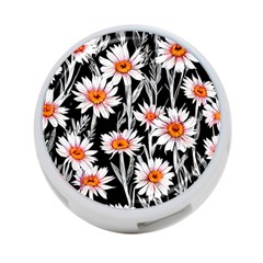 Dazzling Watercolor Flowers 4-port Usb Hub (two Sides) by GardenOfOphir