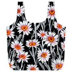 Dazzling Watercolor Flowers Full Print Recycle Bag (xl) by GardenOfOphir