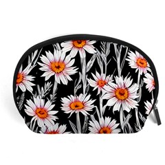 Dazzling watercolor flowers Accessory Pouch (Large)