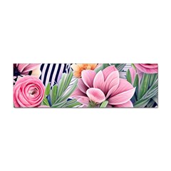 Luxurious Watercolor Flowers Sticker (bumper) by GardenOfOphir