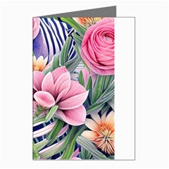 Luxurious Watercolor Flowers Greeting Cards (pkg Of 8) by GardenOfOphir