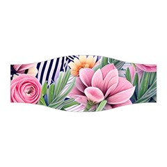 Luxurious Watercolor Flowers Stretchable Headband by GardenOfOphir