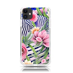 Luxurious Watercolor Flowers Iphone 11 Tpu Uv Print Case by GardenOfOphir