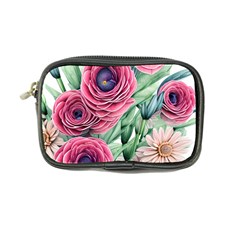 Majestic Watercolor Flowers Coin Purse by GardenOfOphir