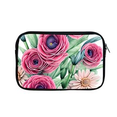 Majestic Watercolor Flowers Apple Macbook Pro 13  Zipper Case by GardenOfOphir