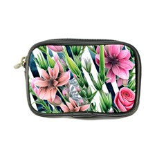 Sumptuous Watercolor Flowers Coin Purse by GardenOfOphir