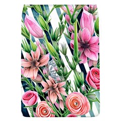 Sumptuous Watercolor Flowers Removable Flap Cover (l) by GardenOfOphir