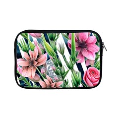 Sumptuous Watercolor Flowers Apple Ipad Mini Zipper Cases by GardenOfOphir