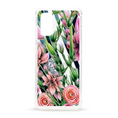 Sumptuous Watercolor Flowers Samsung Galaxy S20 6 2 Inch Tpu Uv Case by GardenOfOphir