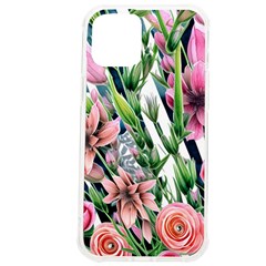 Sumptuous Watercolor Flowers Iphone 12 Pro Max Tpu Uv Print Case by GardenOfOphir