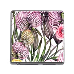 Charming And Cheerful Watercolor Flowers Memory Card Reader (square 5 Slot) by GardenOfOphir