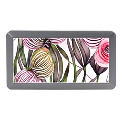 Charming And Cheerful Watercolor Flowers Memory Card Reader (mini) by GardenOfOphir