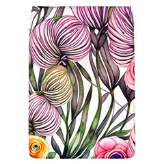 Charming And Cheerful Watercolor Flowers Removable Flap Cover (l) by GardenOfOphir