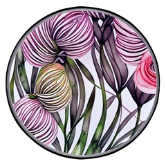 Charming And Cheerful Watercolor Flowers Wireless Fast Charger(black) by GardenOfOphir