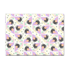 Pattern Pastel Drawing Art Sticker A4 (100 Pack) by Ravend