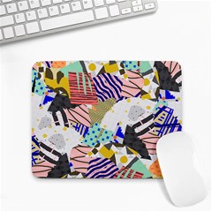 Digital Paper Scrapbooking Abstract Small Mousepad by Ravend