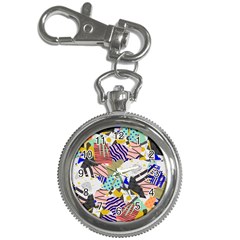 Digital Paper Scrapbooking Abstract Key Chain Watches by Ravend