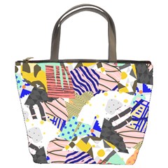 Digital Paper Scrapbooking Abstract Bucket Bag by Ravend