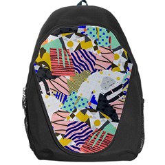 Digital Paper Scrapbooking Abstract Backpack Bag