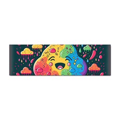 Rainbows Drip Dripping Paint Happy Sticker Bumper (100 Pack) by Ravend